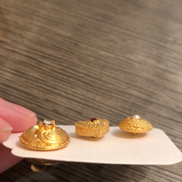 Vintage 1990’s Matte Goldtone Scatter Pins - Picture 12 of 12